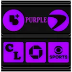 Purple and Black Icon Pack | Indus Appstore | App Icon