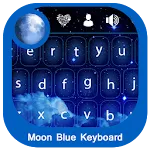 Moon Blue Keyboard | Indus Appstore | App Icon