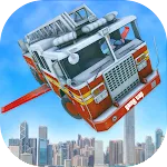 Flying Robot Fire Truck Game | Indus Appstore | App Icon