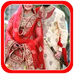 Couple Punjabi Wedding Frames | Indus Appstore | App Icon