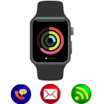 Smart watch Bt Notifier: sync  | Indus Appstore | App Icon