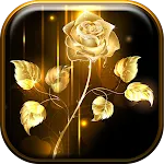 Golden Rose Live Wallpaper HD | Indus Appstore | App Icon