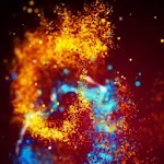 Abstract Particles Wallpaper | Indus Appstore | App Icon