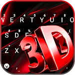 Red Black 3D Theme | Indus Appstore | App Icon