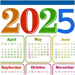 2025 Calendar | Indus Appstore | App Icon