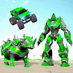 Rhino Robot Car Transform Game | Indus Appstore | App Icon