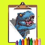 Beast Dinosaur Coloring Book | Indus Appstore | App Icon