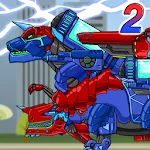 Tyranno Tricera2- DinoRobot | Indus Appstore | App Icon