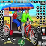 Bicycle Rickshaw Driving Games | Indus Appstore | App Icon