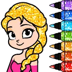 Princess Coloring Book Games | Indus Appstore | App Icon