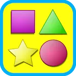 Shapes game for kids flashcard | Indus Appstore | App Icon