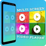 Multi Screen Video Player | Indus Appstore | App Icon