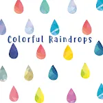 Colorful Raindrops Theme | Indus Appstore | App Icon