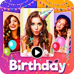 Happy Birthday Video Maker | Indus Appstore | App Icon