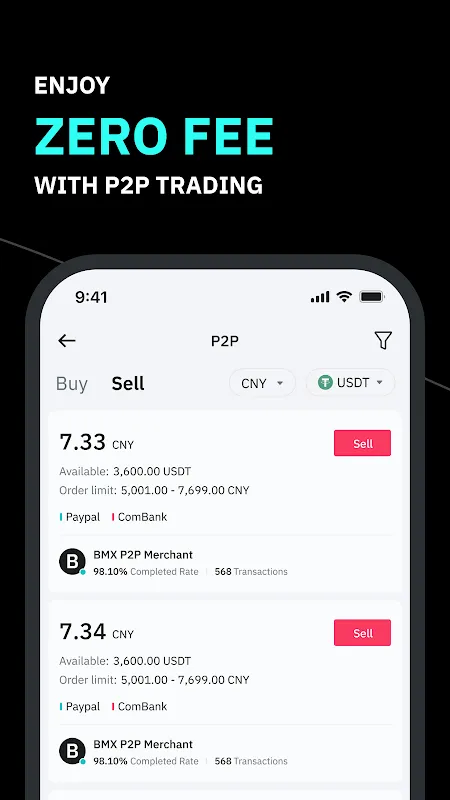 BitMart: Buy Bitcoin & Crypto | Indus Appstore | Screenshot
