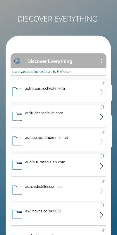 FilePursuit - Discover Everything! | Indus Appstore | Screenshot