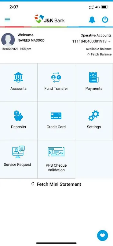 J&K Bank mPAY - Delight | Indus Appstore | Screenshot