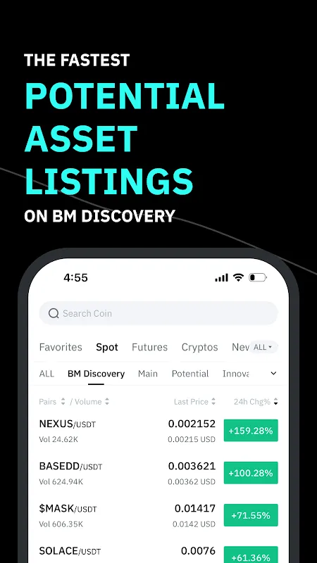 BitMart: Buy Bitcoin & Crypto | Indus Appstore | Screenshot