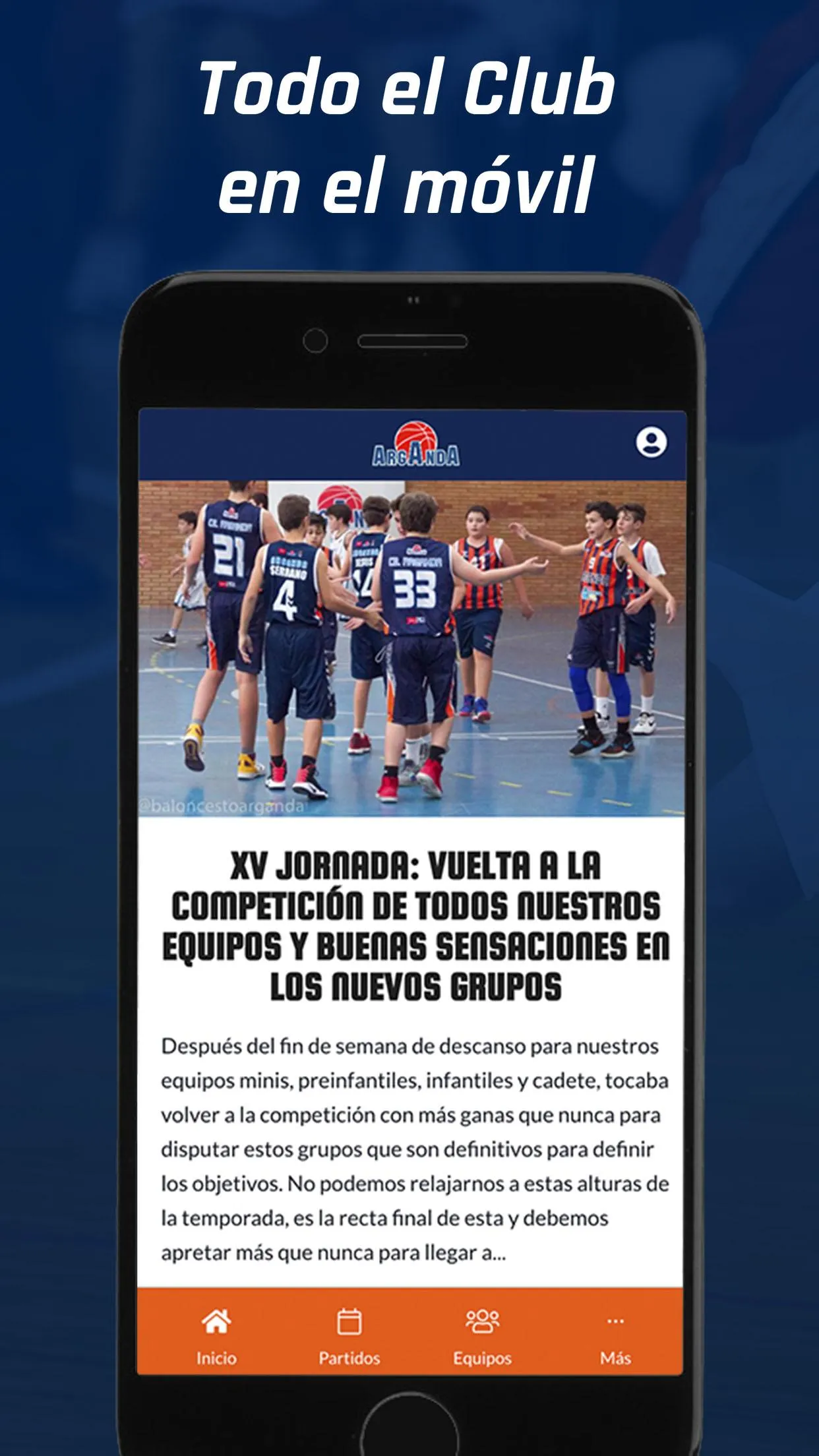 Baloncesto Arganda | Indus Appstore | Screenshot