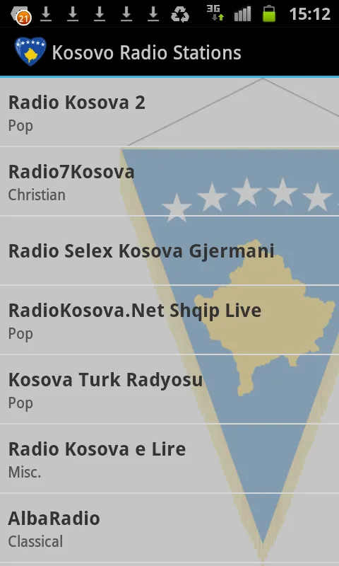 Kosovo Radio Music & News | Indus Appstore | Screenshot