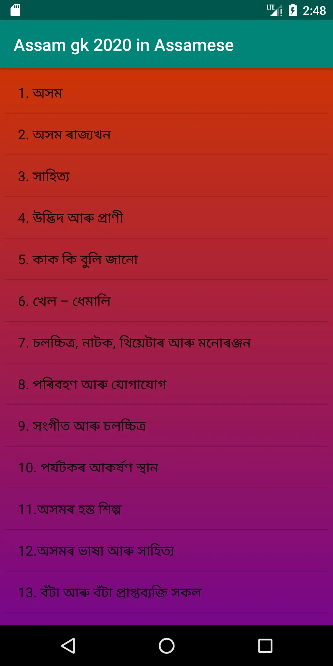 Assam GK Handbook - Assamese | Indus Appstore | Screenshot