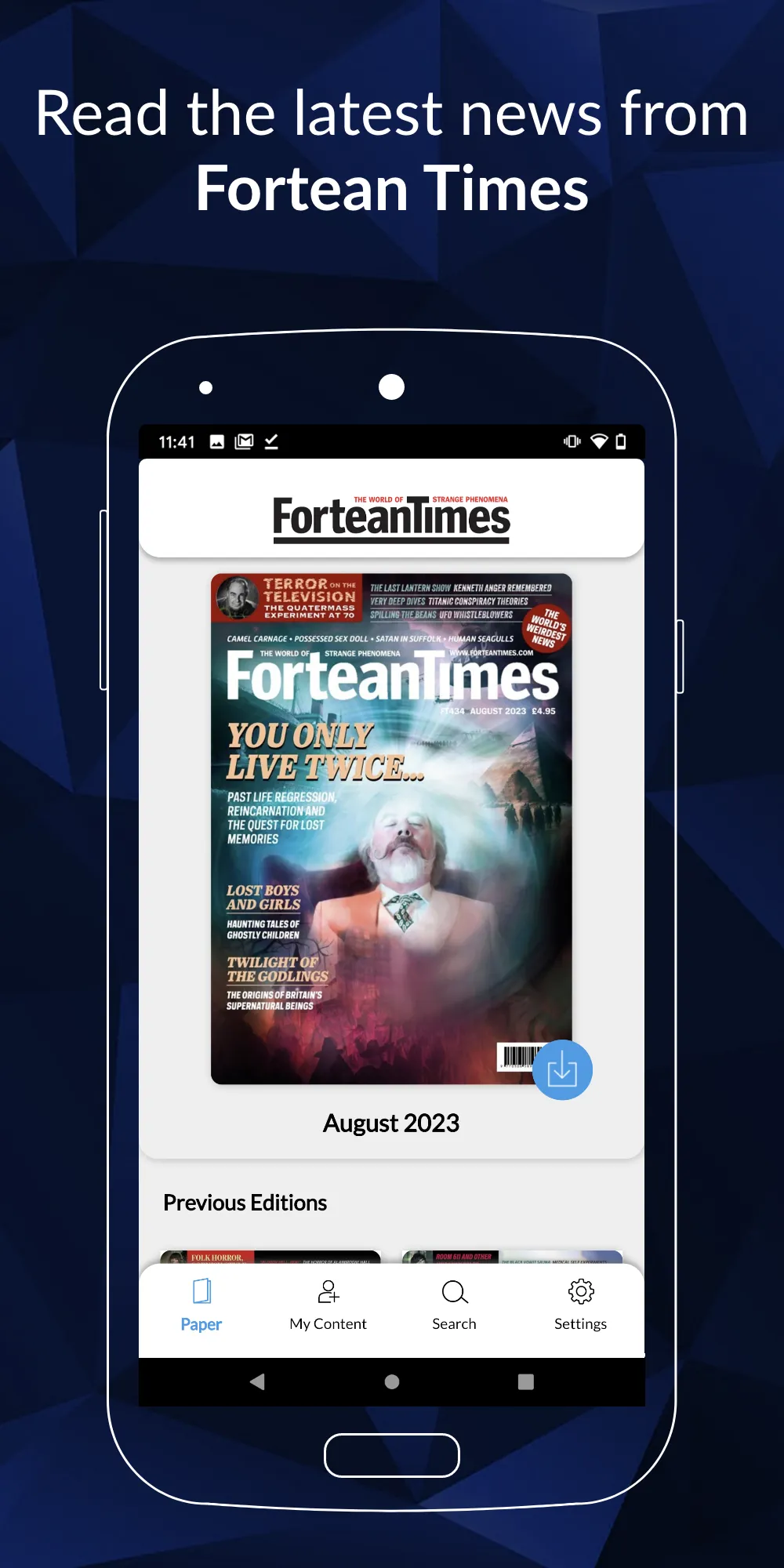 Fortean Times Magazine | Indus Appstore | Screenshot