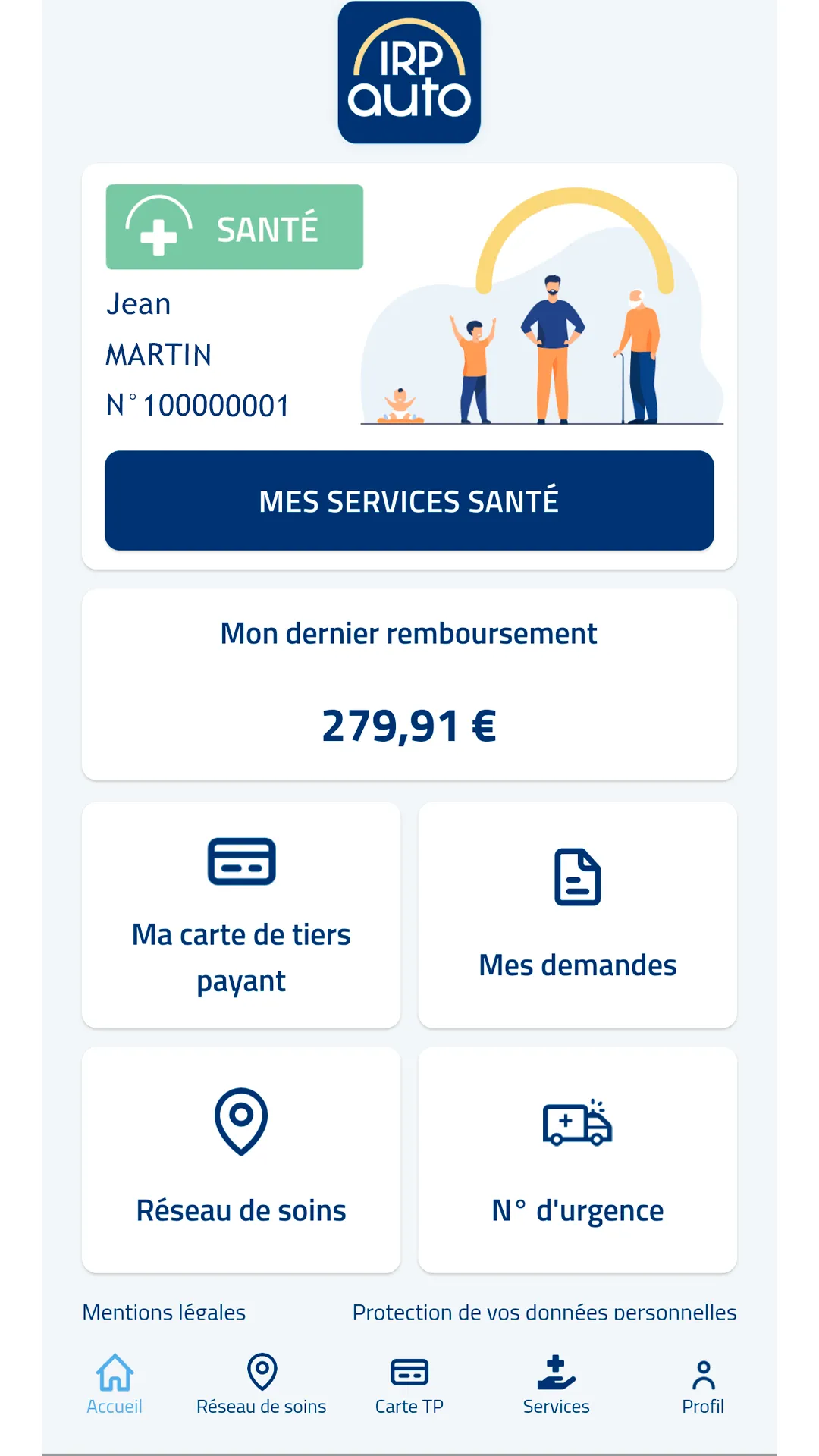 IRP AUTO Santé | Indus Appstore | Screenshot