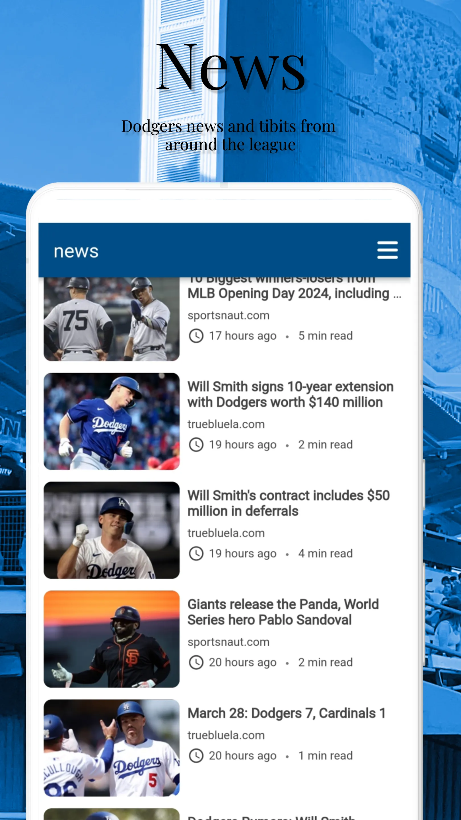 Los Angeles Baseball - Dodgers | Indus Appstore | Screenshot