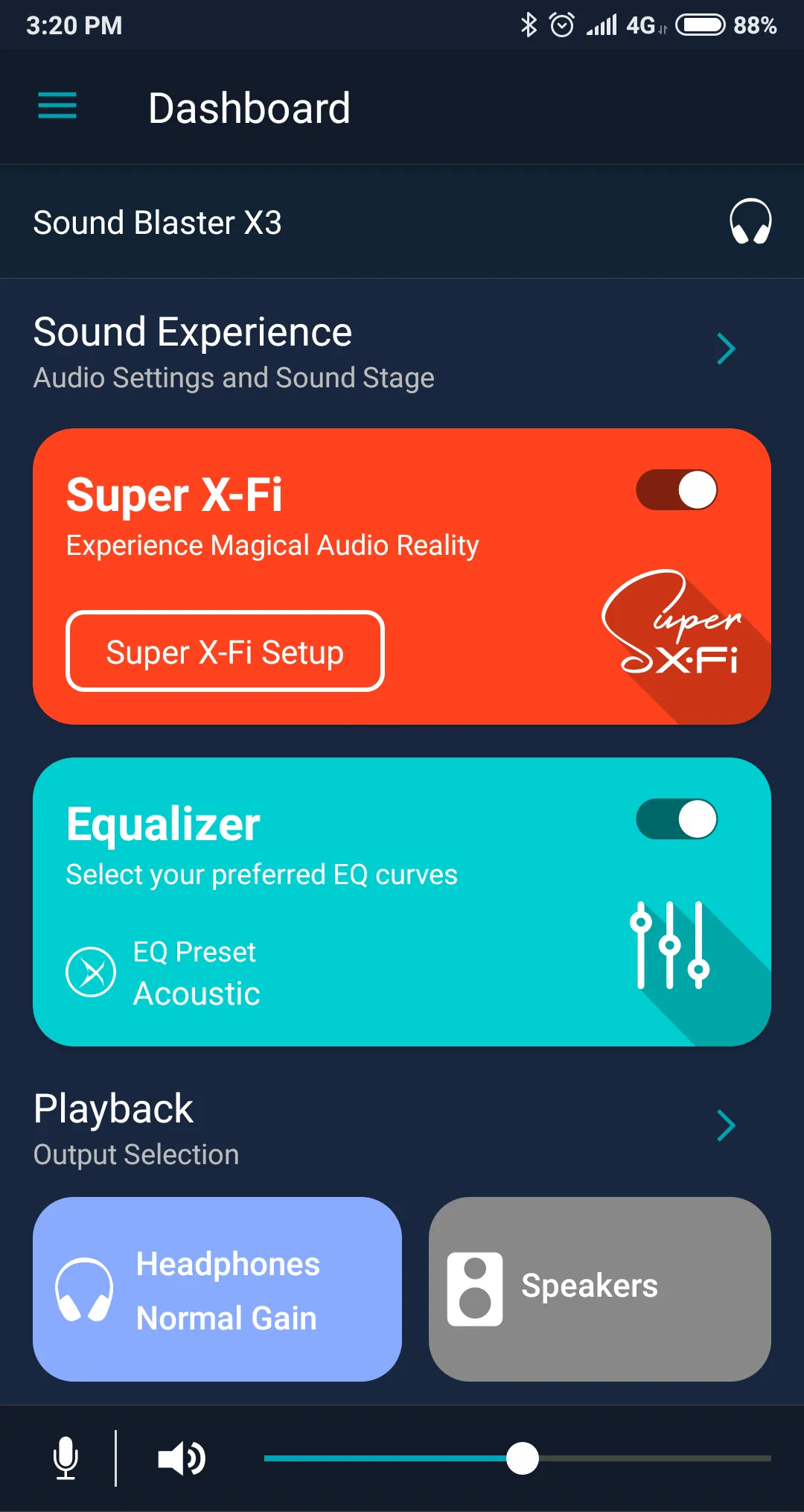 Sound Blaster Command | Indus Appstore | Screenshot