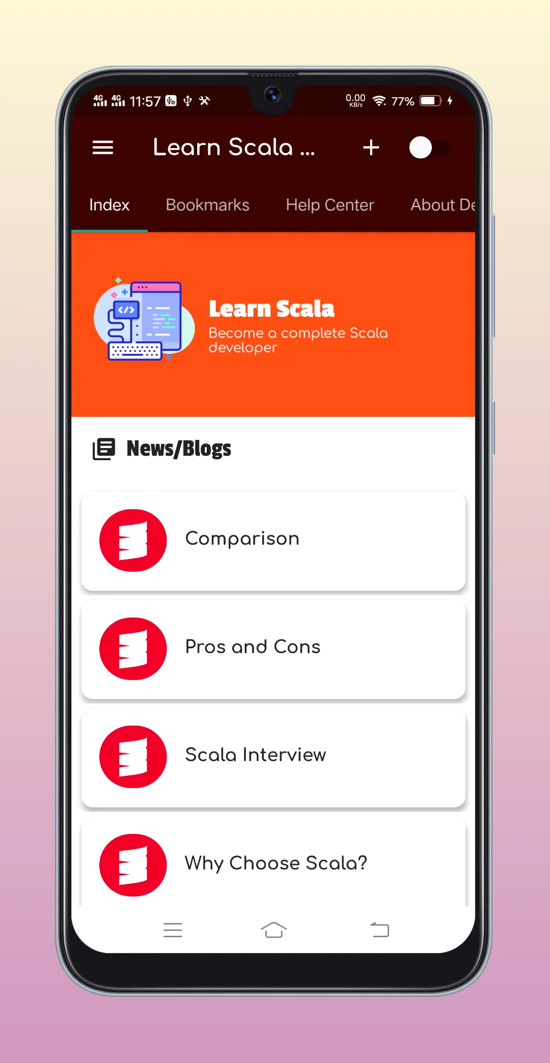 Learn Scala Programming | Indus Appstore | Screenshot