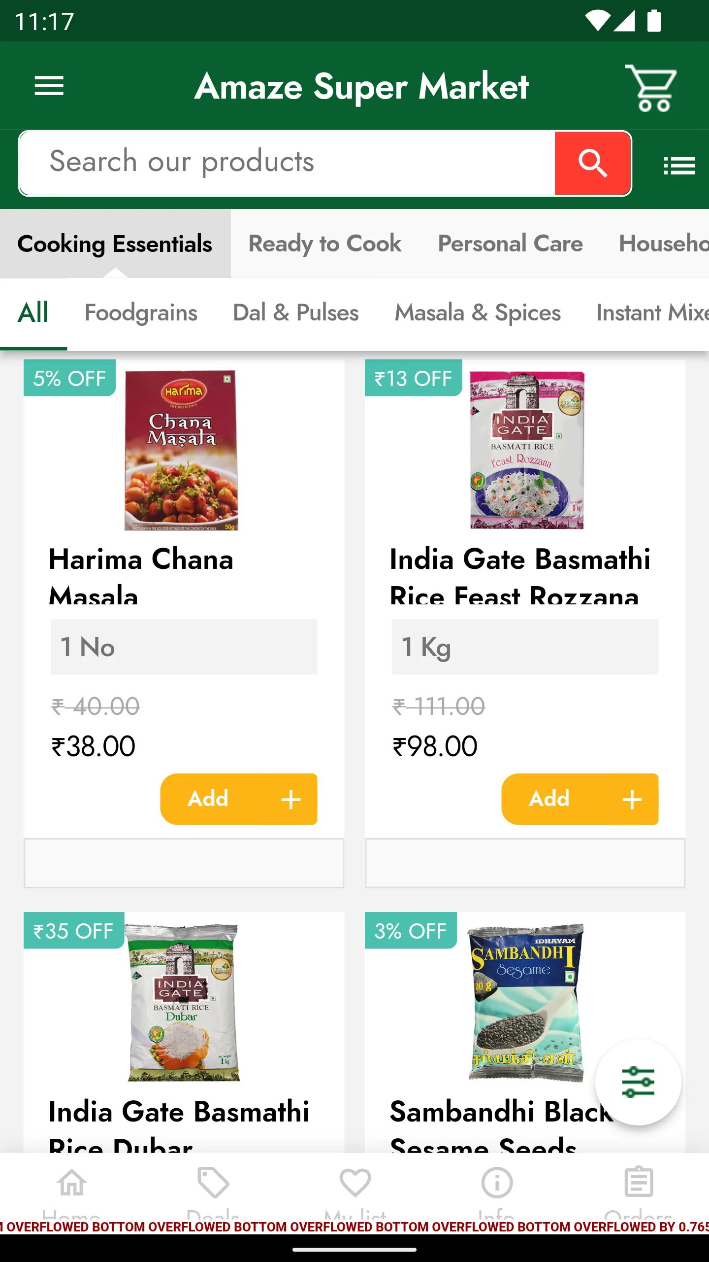 Amaze Super Market | Indus Appstore | Screenshot