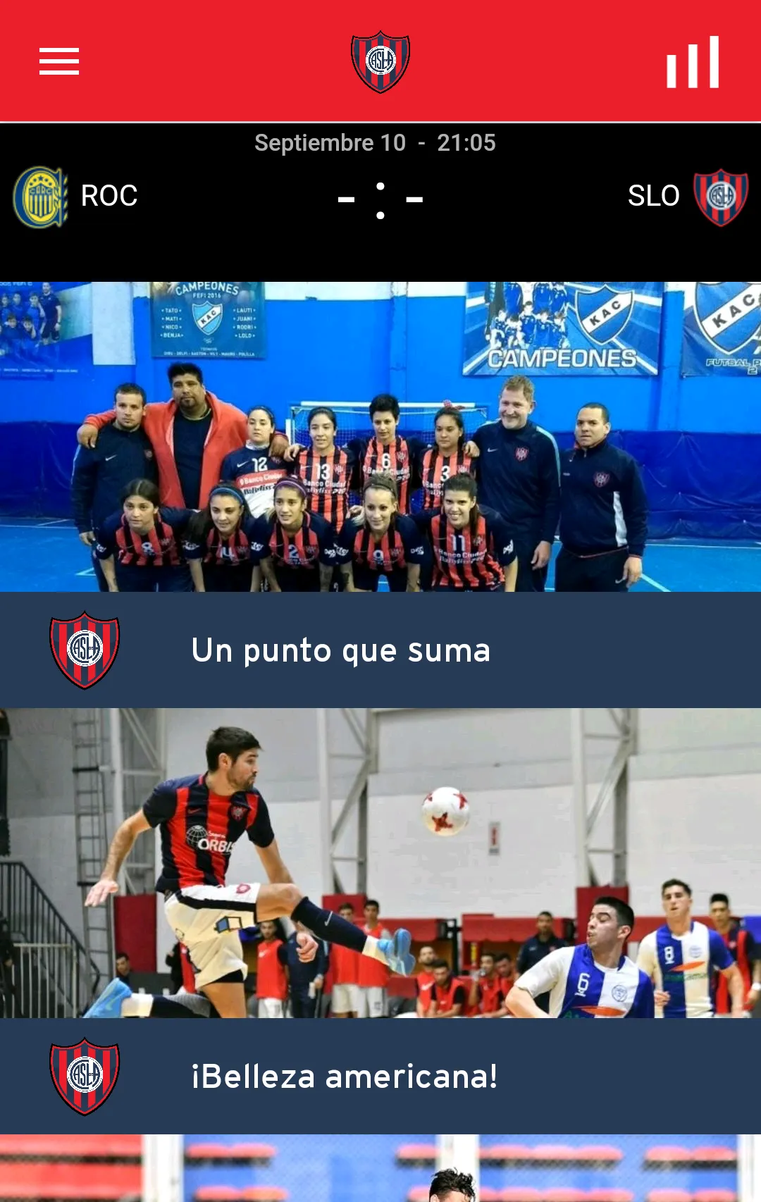 C.A. San Lorenzo de Almagro | Indus Appstore | Screenshot