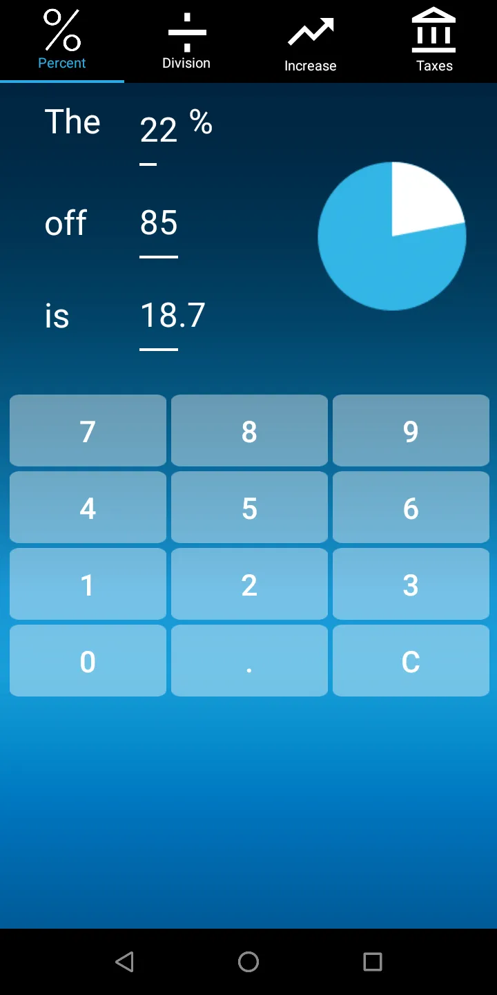 Percentage Calculator | Indus Appstore | Screenshot