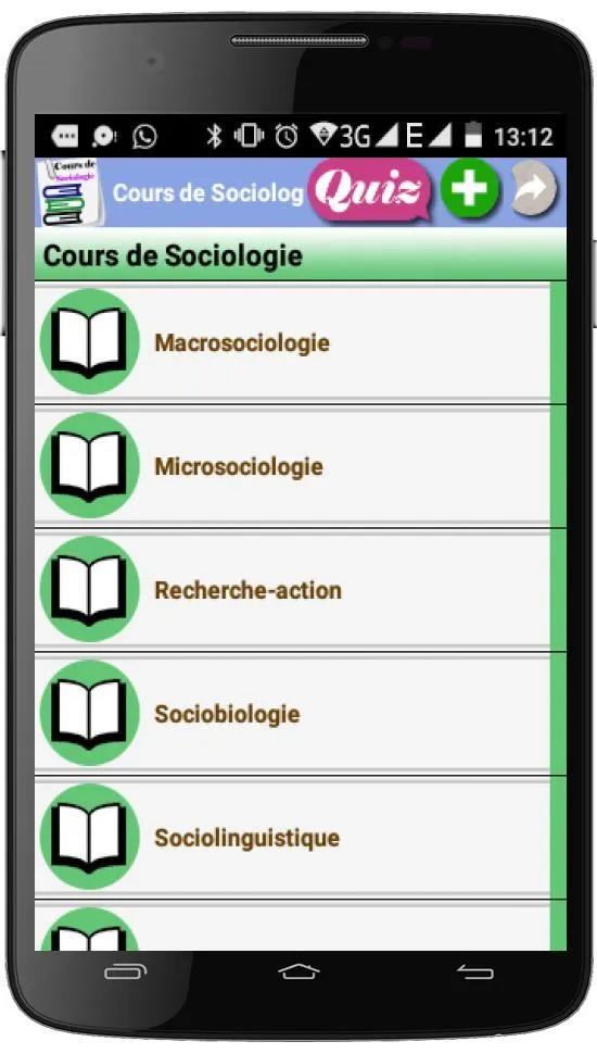 Cours de Sociologie | Indus Appstore | Screenshot