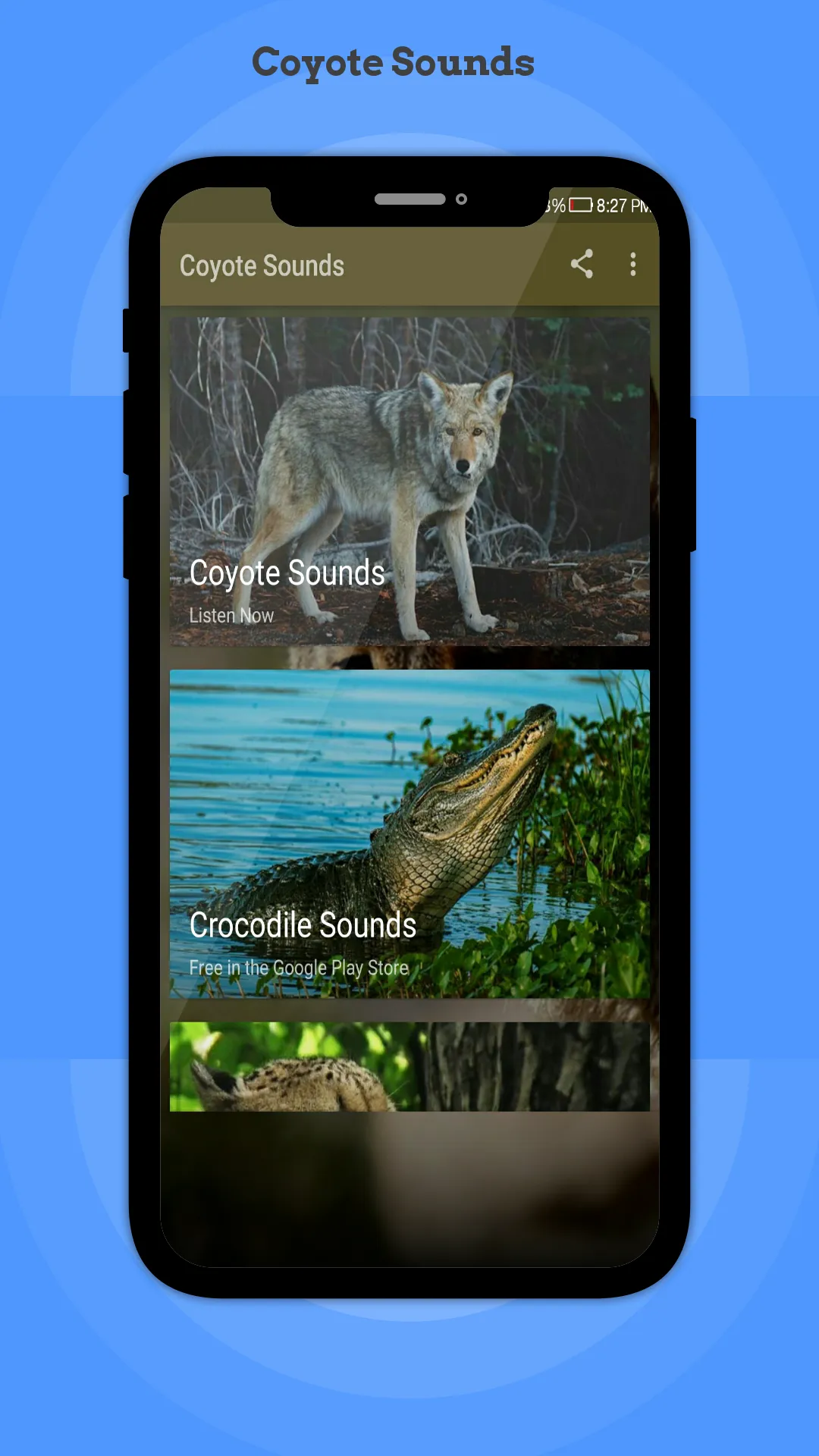 Coyote Sounds | Indus Appstore | Screenshot