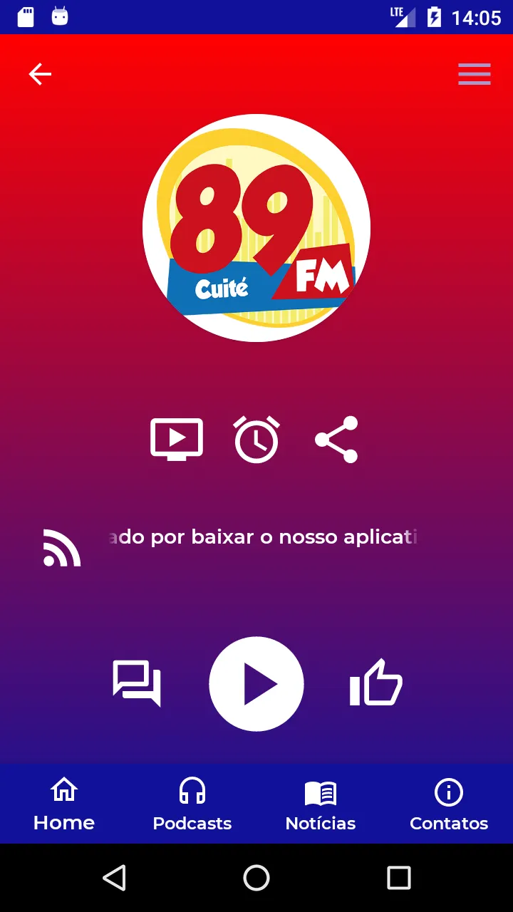 89 FM Cuité | Indus Appstore | Screenshot