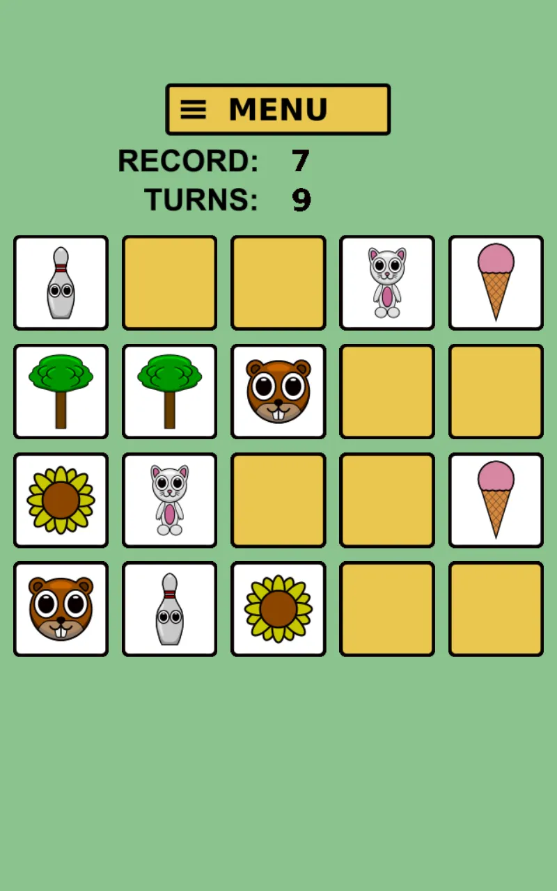 Pairs - Concentration game | Indus Appstore | Screenshot