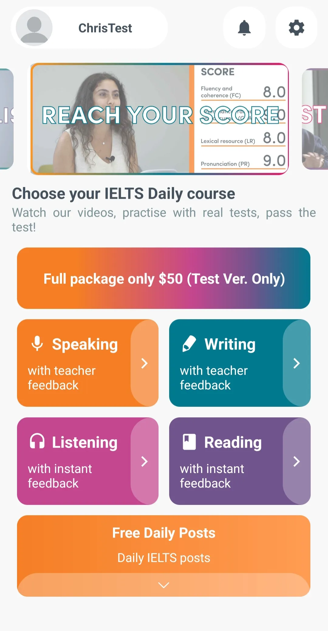 IELTS Daily | Indus Appstore | Screenshot