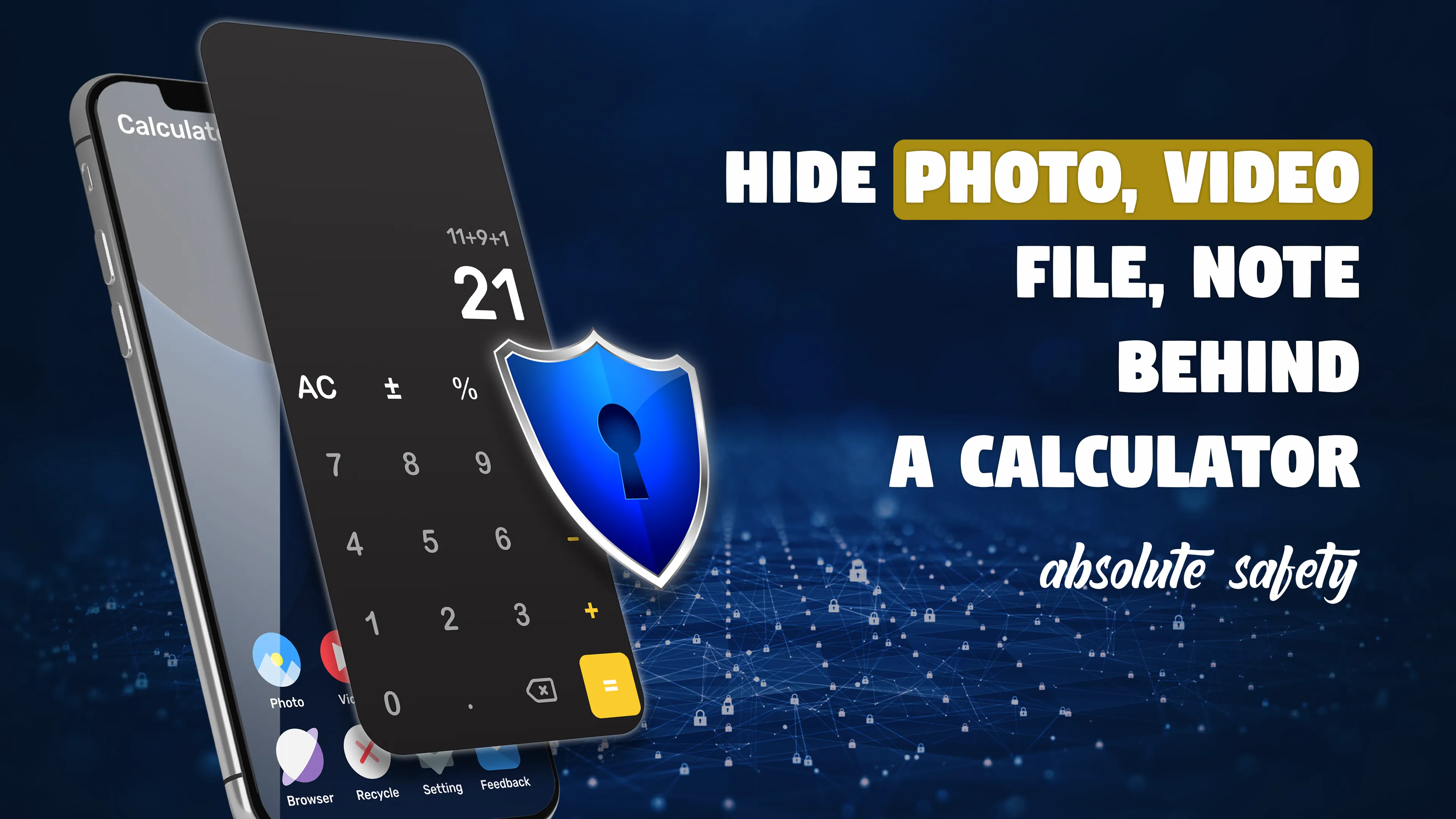 Calculator - Hide Photo, Video | Indus Appstore | Screenshot