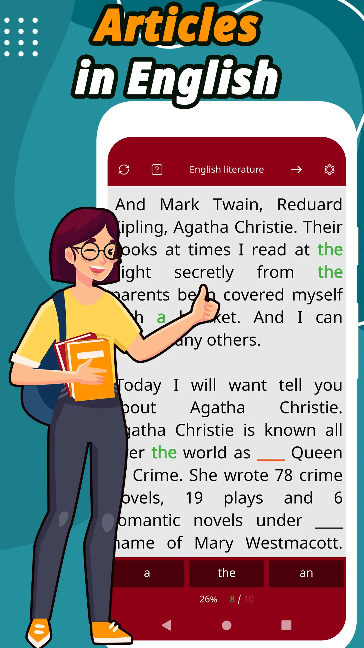 Speak English: Learn Articles | Indus Appstore | Screenshot