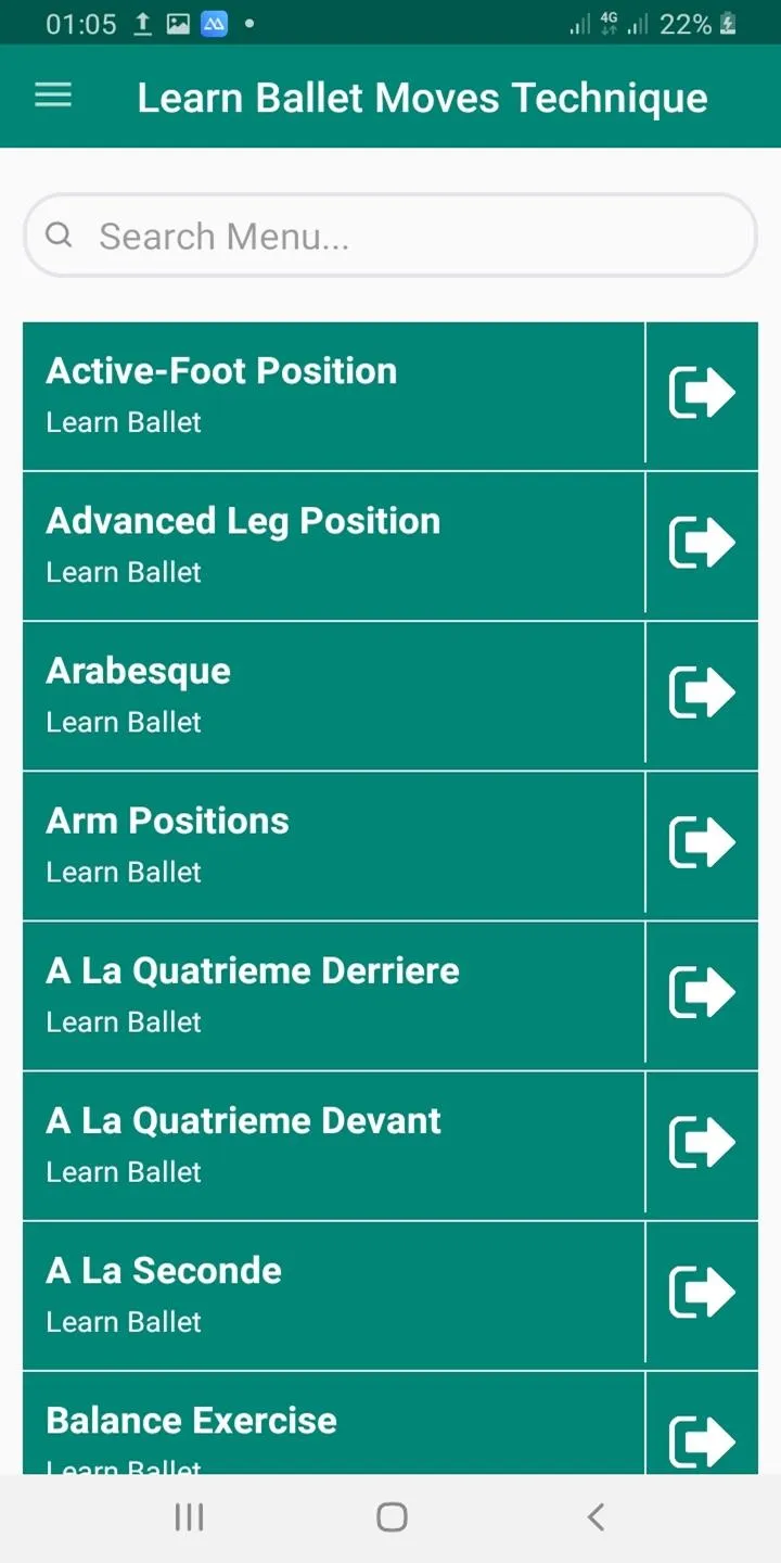 Learn Beginners Ballet Moves | Indus Appstore | Screenshot