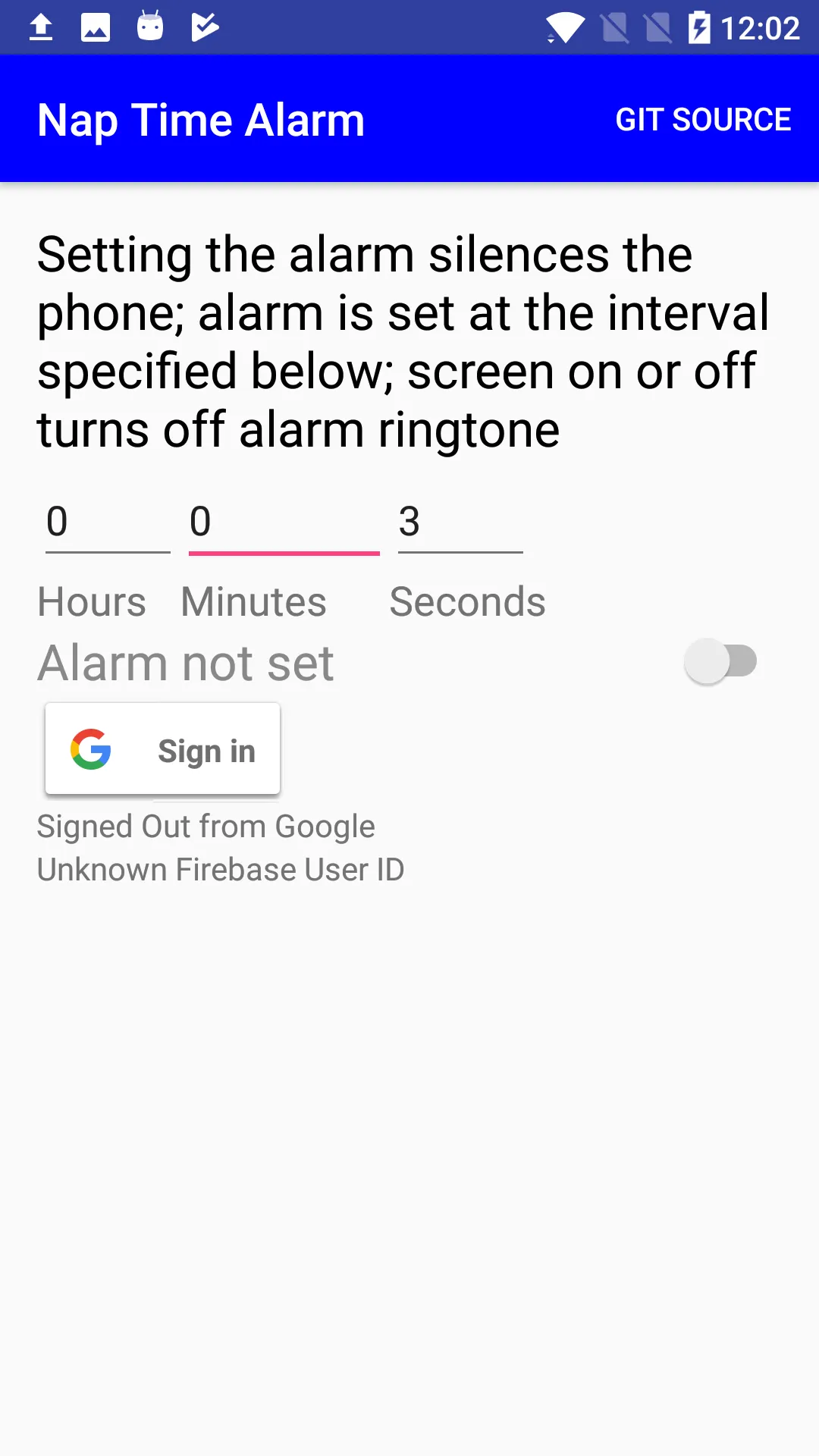 Nap Time Alarm | Indus Appstore | Screenshot