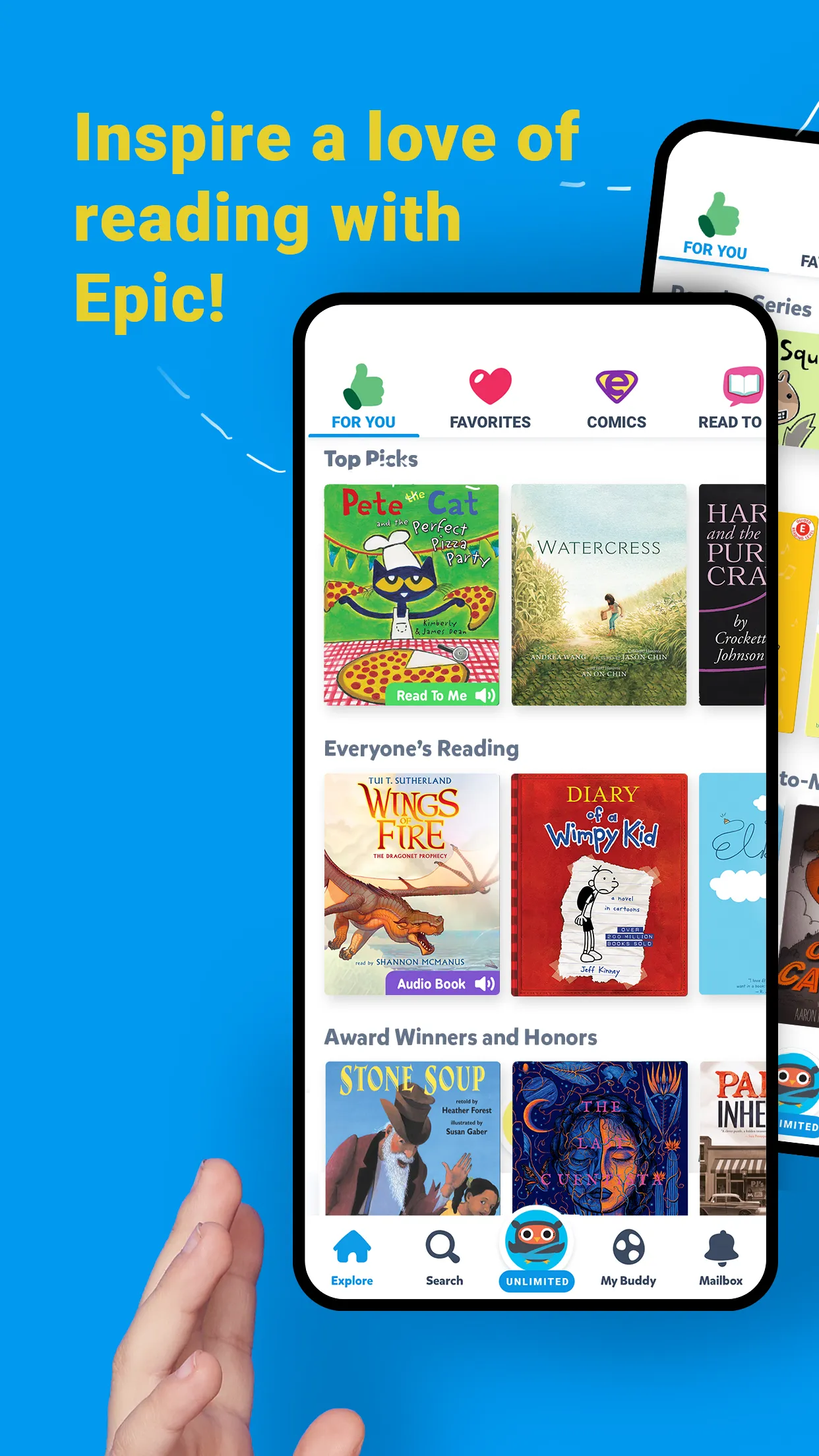 Epic: Kids' Books & Reading | Indus Appstore | Screenshot