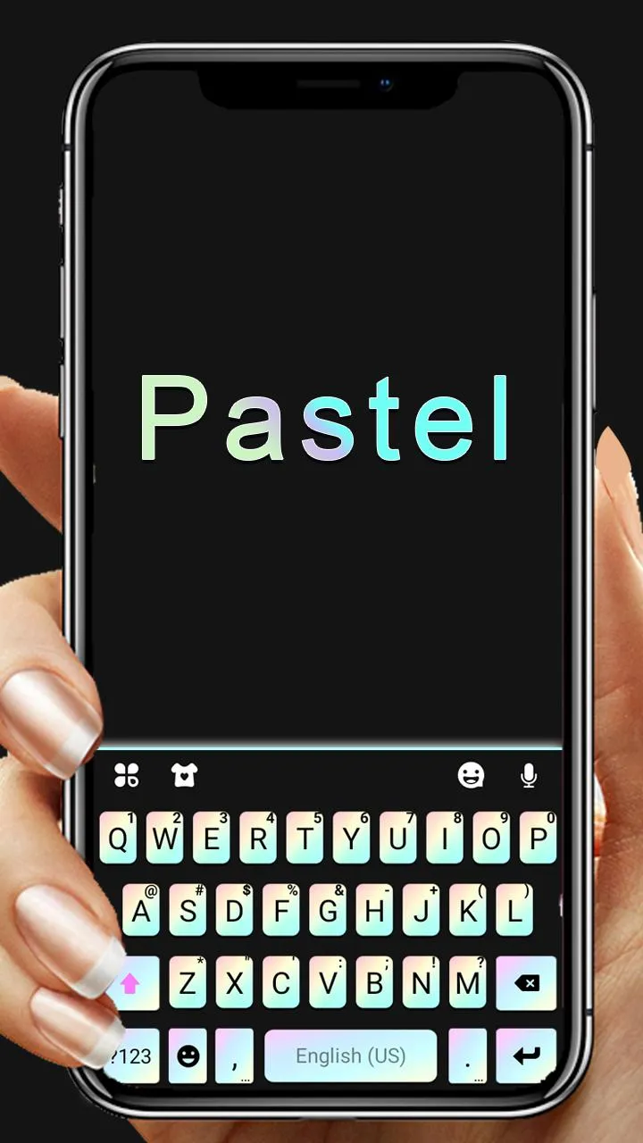 Simple Soft Pastel Keyboard Th | Indus Appstore | Screenshot