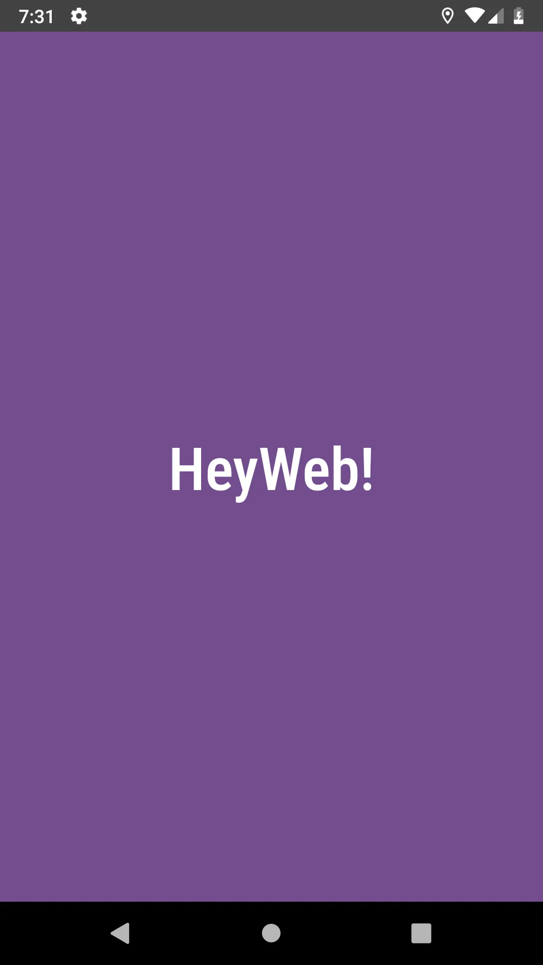 Hey web! - web monitor | Indus Appstore | Screenshot