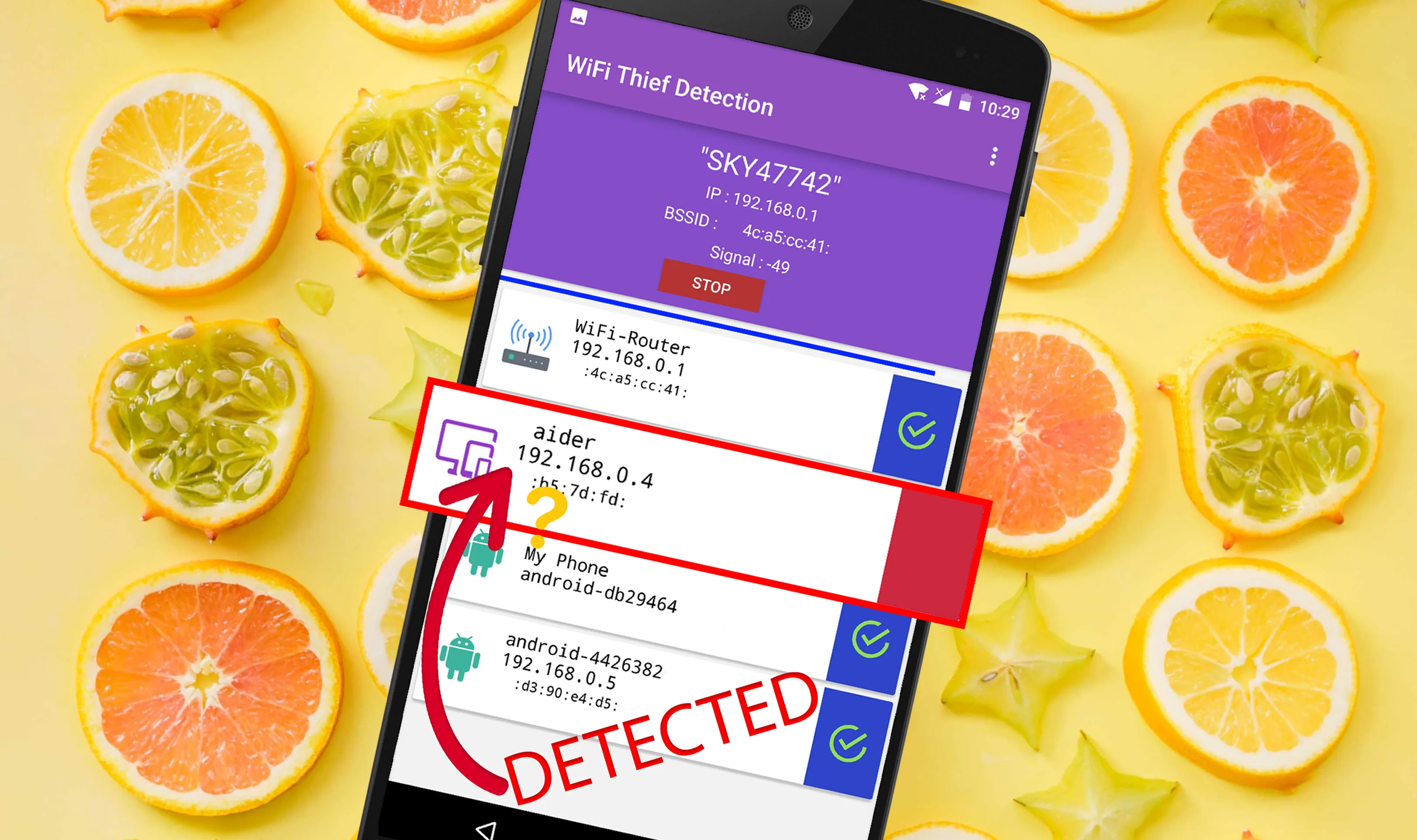 WiFi Thief Detection | Indus Appstore | Screenshot