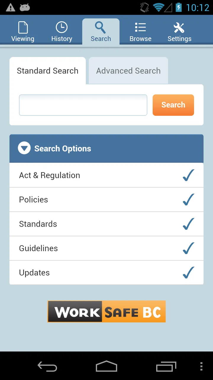 BC OHS Regulation | Indus Appstore | Screenshot