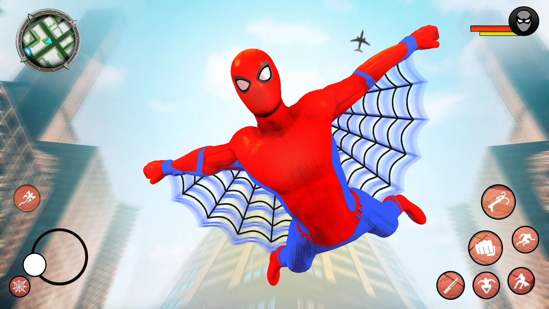 Flying Superhero Robot Games | Indus Appstore | Screenshot