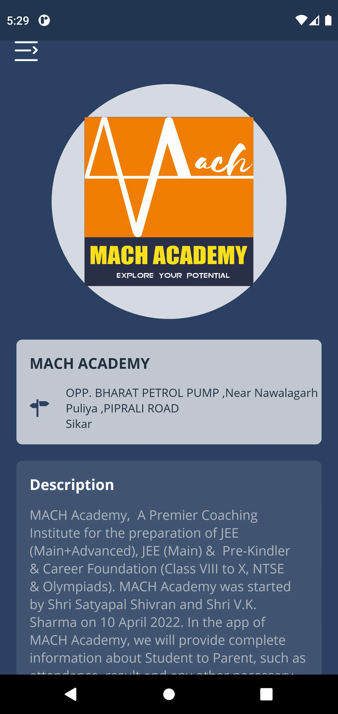 MACH Academy | Indus Appstore | Screenshot