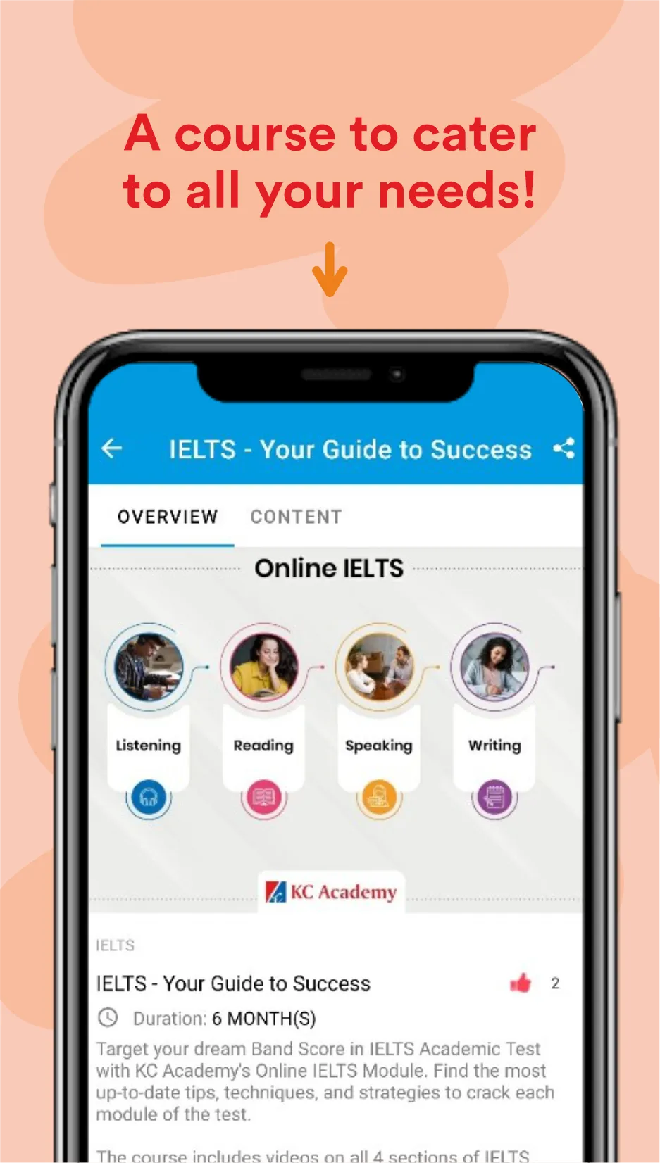 KC Academy–IELTS Learning App | Indus Appstore | Screenshot